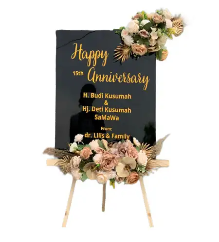 Papan Bunga Akrilik Karangsetra